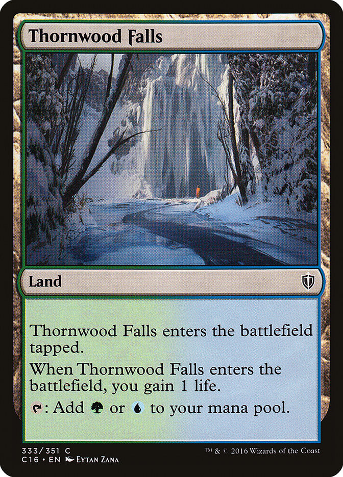 Thornwood Falls [Commander 2016] | Gear Gaming Fayetteville