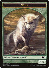 Wolf // Zombie Double-Sided Token [Commander 2015 Tokens] | Gear Gaming Fayetteville