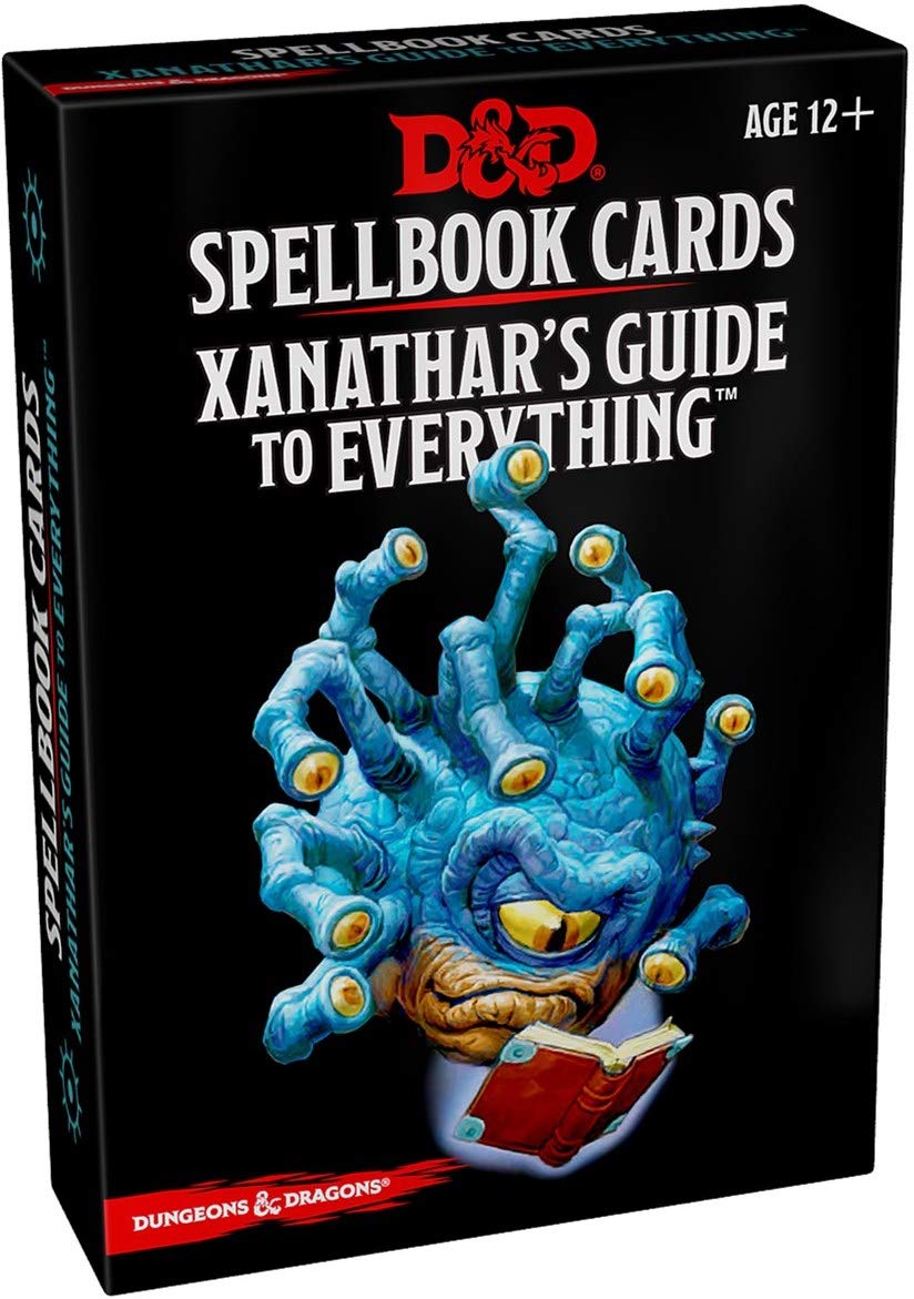 Dungeons and Dragons Spellbook Cards Xanathar's Guide to Everything | Gear Gaming Fayetteville