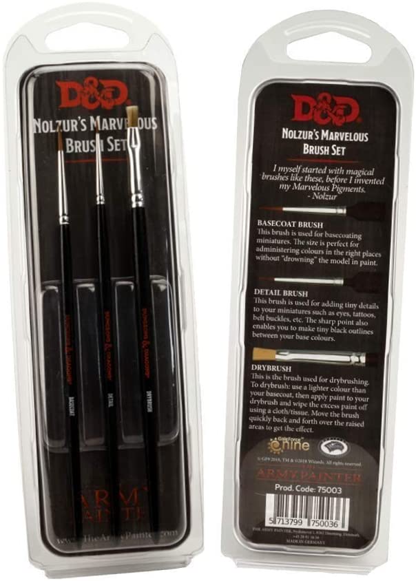 D&D Nolzur's Marvelous Brush Set | Gear Gaming Fayetteville