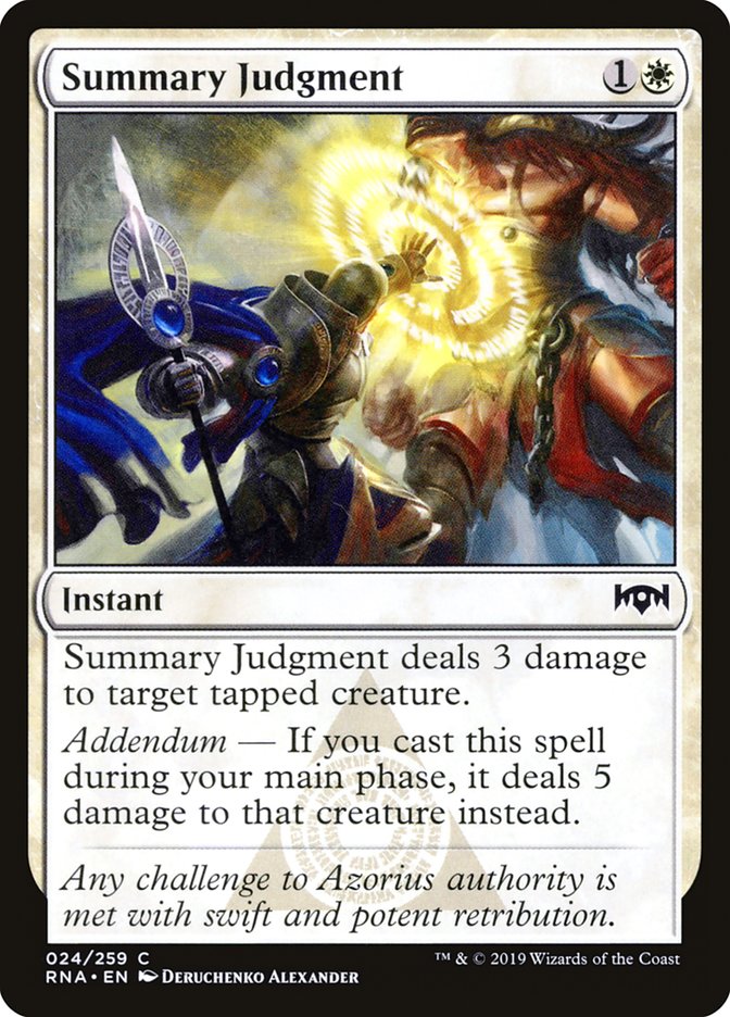 Summary Judgment [Ravnica Allegiance] | Gear Gaming Fayetteville