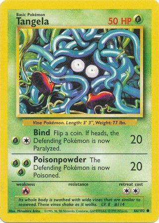 Tangela (66/102) [Base Set Unlimited] | Gear Gaming Fayetteville