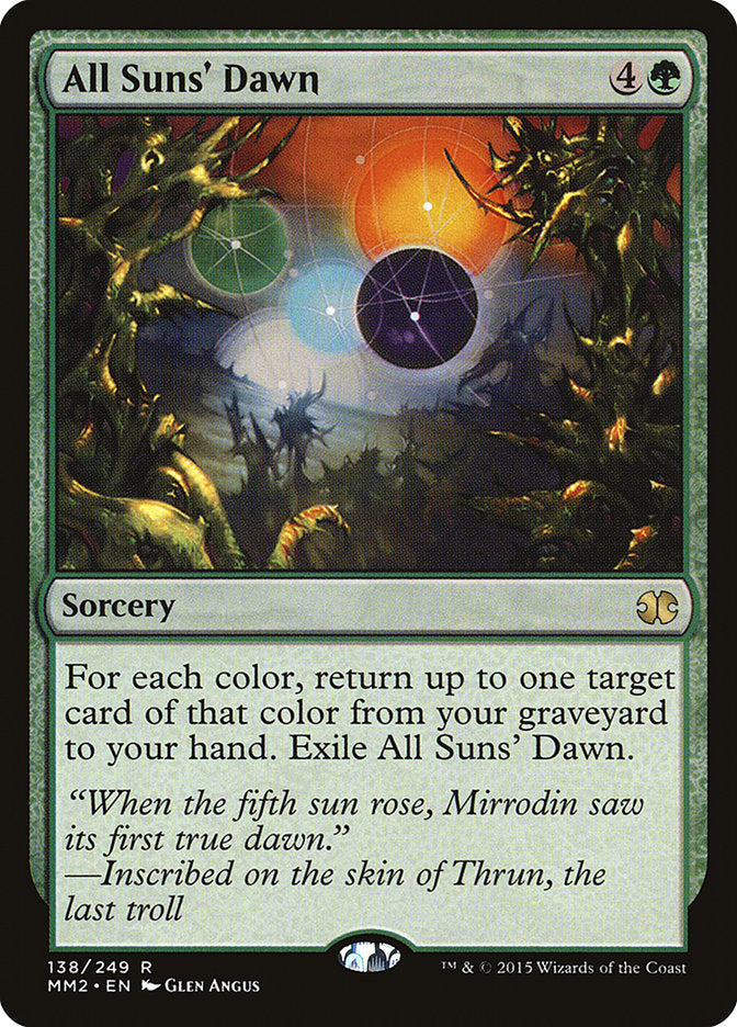 All Suns' Dawn [Modern Masters 2015] | Gear Gaming Fayetteville