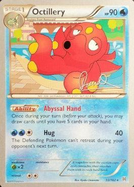 Octillery (33/162) (Infinite Force - Diego Cassiraga) [World Championships 2017] | Gear Gaming Fayetteville