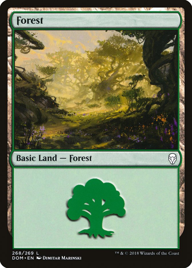 Forest (268) [Dominaria] | Gear Gaming Fayetteville