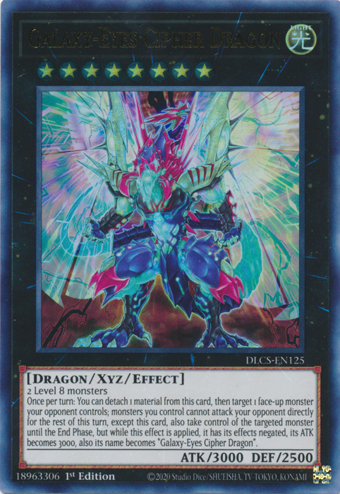 Galaxy-Eyes Cipher Dragon [DLCS-EN125] Ultra Rare | Gear Gaming Fayetteville