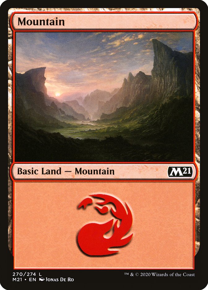 Mountain (270) [Core Set 2021] | Gear Gaming Fayetteville