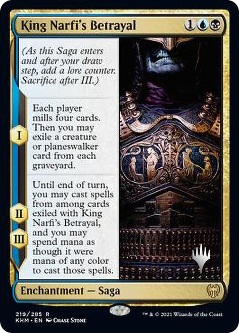 King Narfi's Betrayal (Promo Pack) [Kaldheim Promos] | Gear Gaming Fayetteville