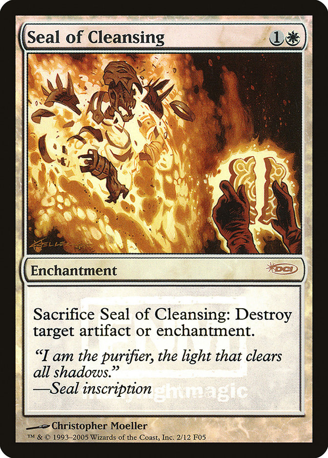 Seal of Cleansing [Friday Night Magic 2005] | Gear Gaming Fayetteville