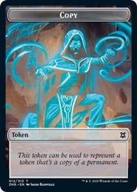 Copy // Illusion Double-Sided Token [Zendikar Rising Tokens] | Gear Gaming Fayetteville