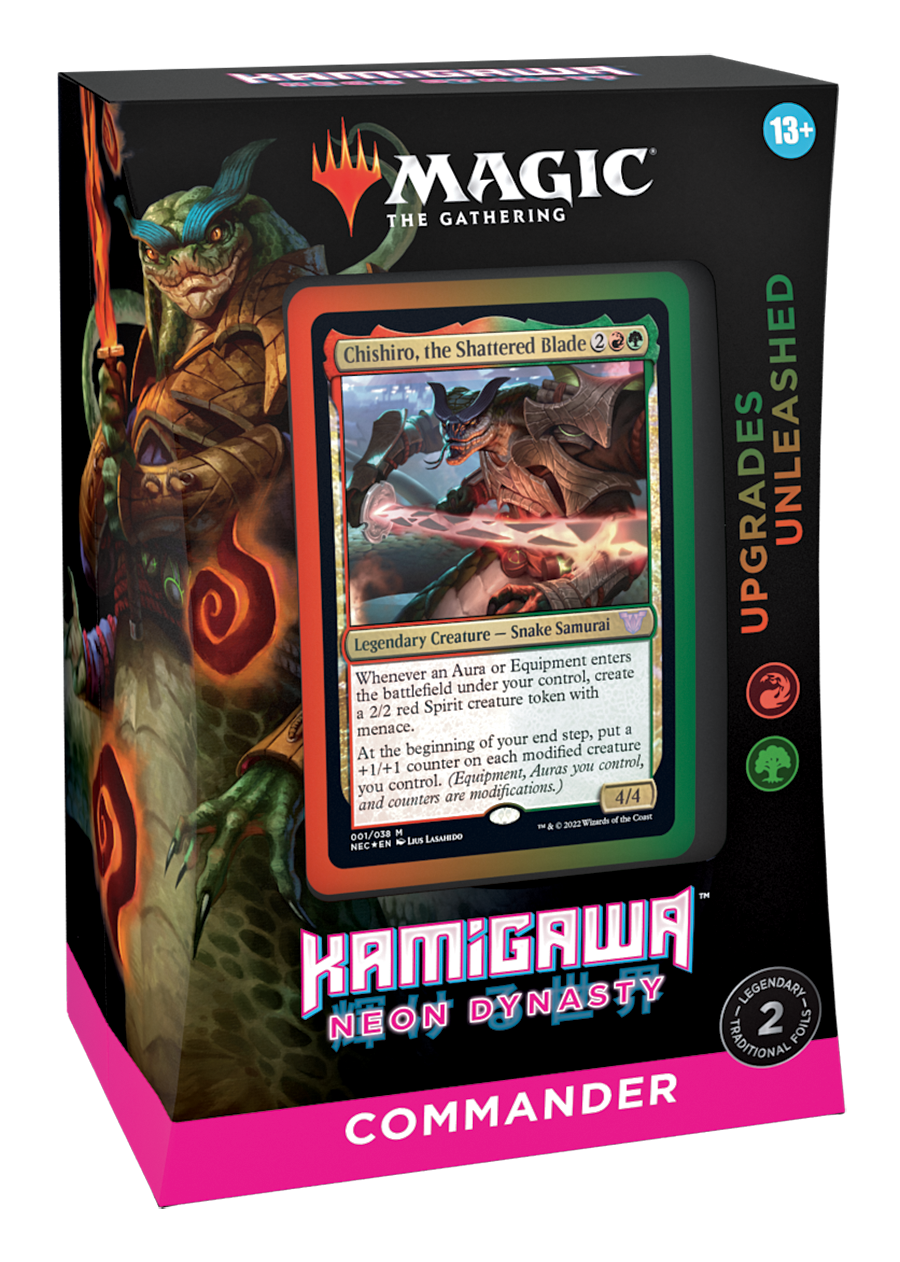 Kamigawa: Neon Dynasty - Commander Deck (Upgrades Unleashed) | Gear Gaming Fayetteville