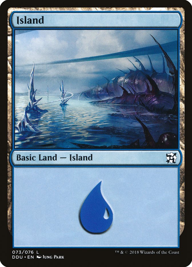 Island (73) [Duel Decks: Elves vs. Inventors] | Gear Gaming Fayetteville