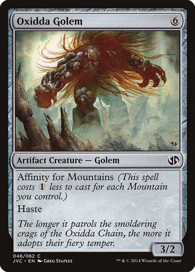 Oxidda Golem [Duel Decks Anthology] | Gear Gaming Fayetteville