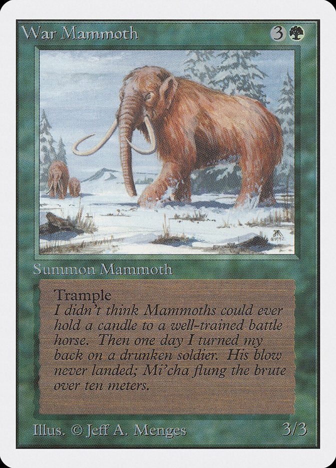 War Mammoth [Unlimited Edition] | Gear Gaming Fayetteville