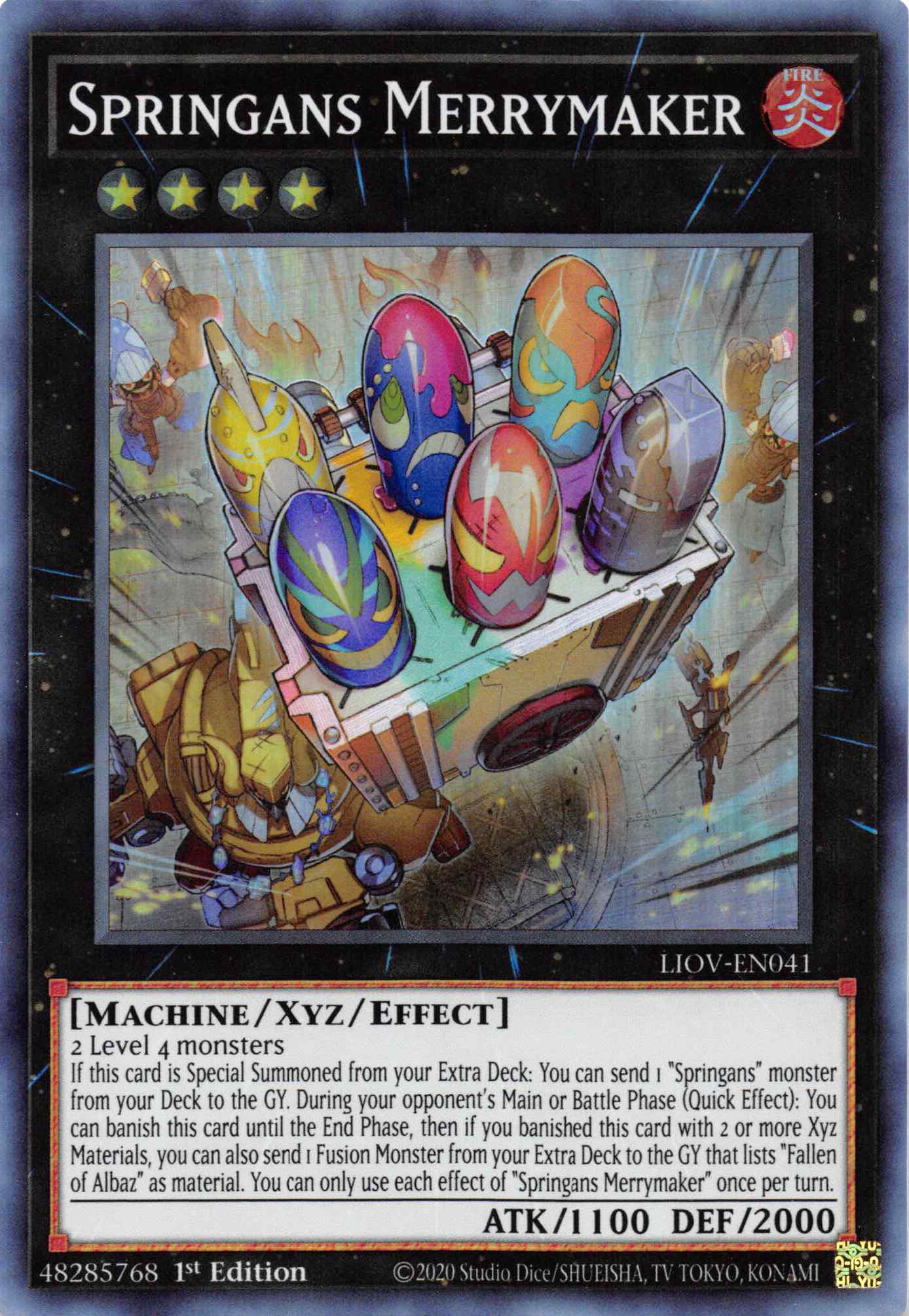 Springans Merrymaker [LIOV-EN041] Super Rare | Gear Gaming Fayetteville