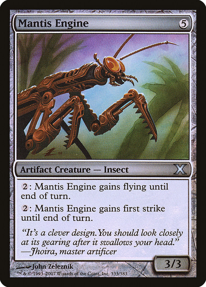 Mantis Engine (Premium Foil) [Tenth Edition] | Gear Gaming Fayetteville