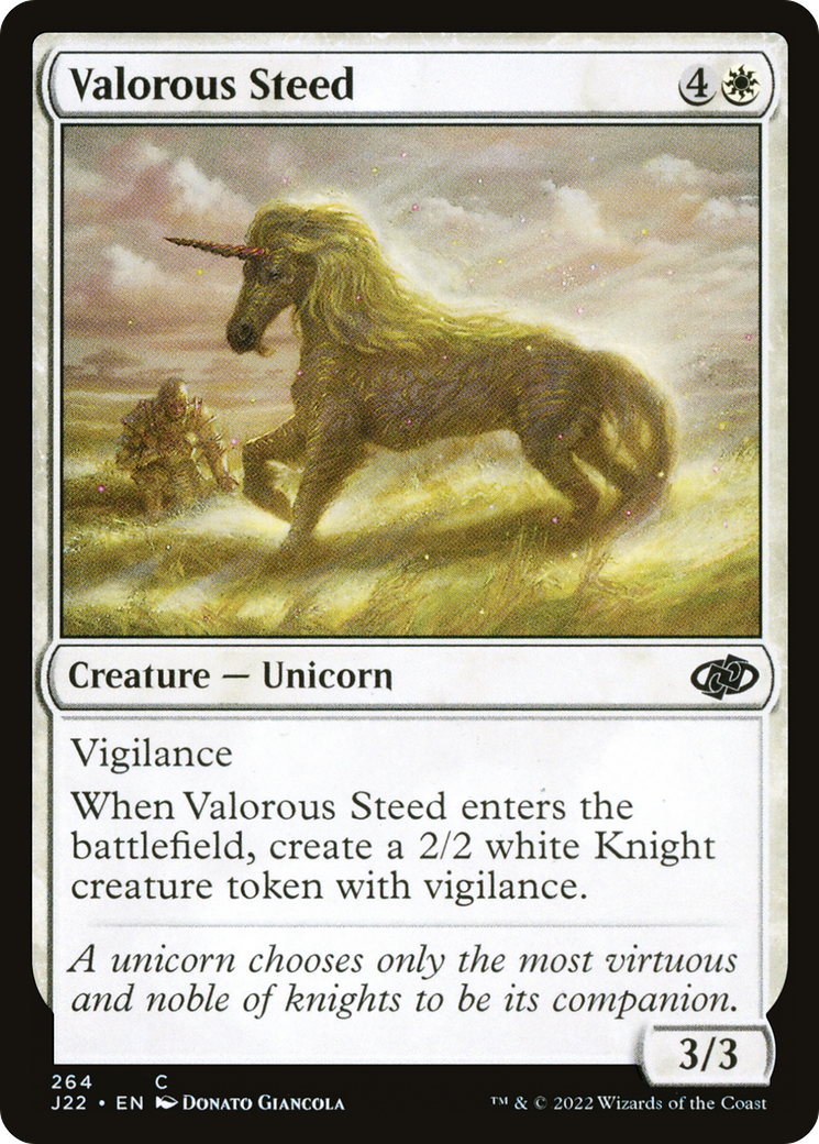 Valorous Steed [Jumpstart 2022] | Gear Gaming Fayetteville