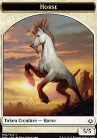 Horse // Warrior Double-Sided Token [Hour of Devastation Tokens] | Gear Gaming Fayetteville