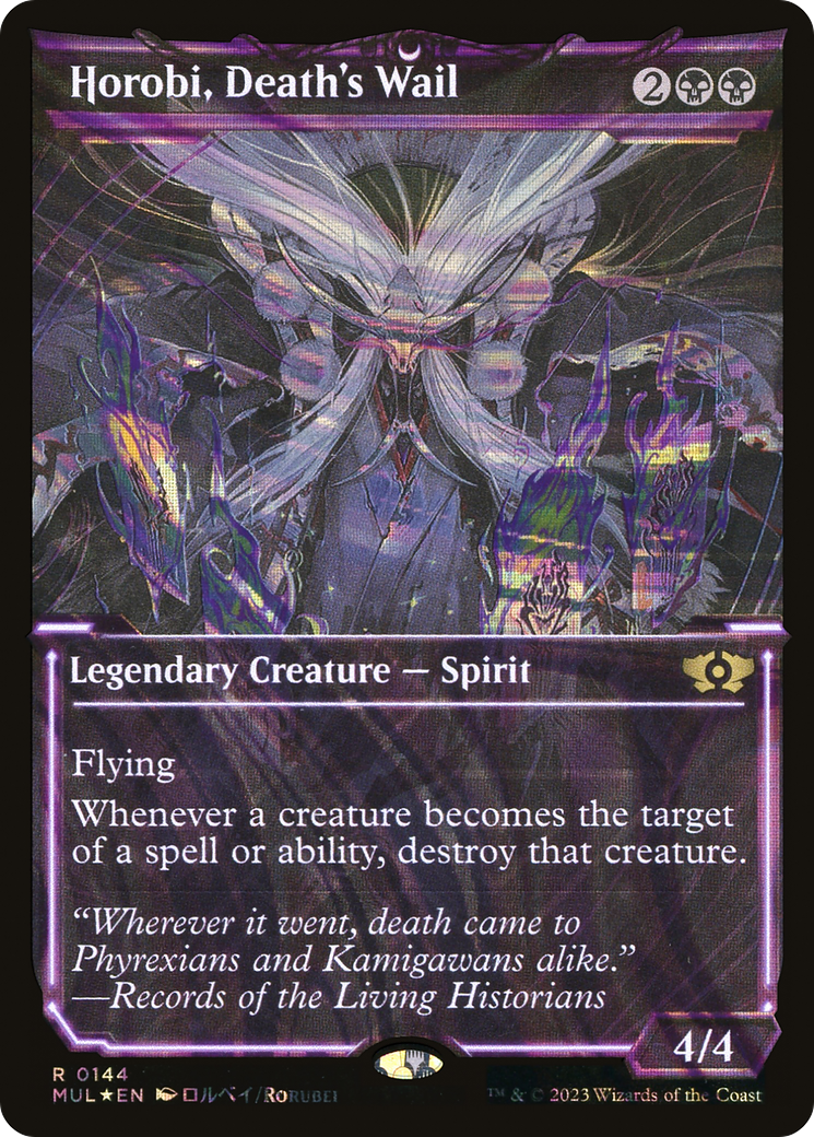 Horobi, Death's Wail (Halo Foil) [Multiverse Legends] | Gear Gaming Fayetteville