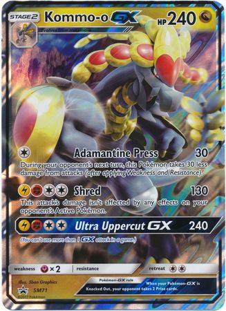 Kommo-o GX (SM71) (Jumbo Card) [Sun & Moon: Black Star Promos] | Gear Gaming Fayetteville