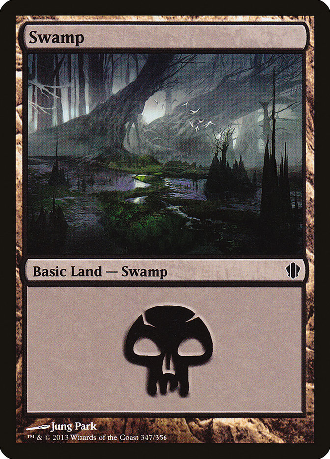 Swamp (347) [Commander 2013] | Gear Gaming Fayetteville