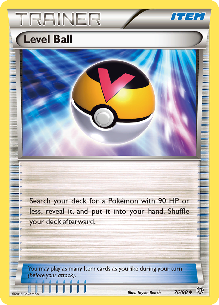 Level Ball (76/98) [XY: Ancient Origins] | Gear Gaming Fayetteville