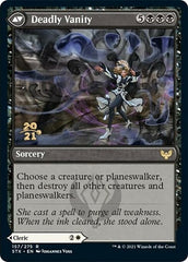 Selfless Glyphweaver // Deadly Vanity [Strixhaven: School of Mages Prerelease Promos] | Gear Gaming Fayetteville