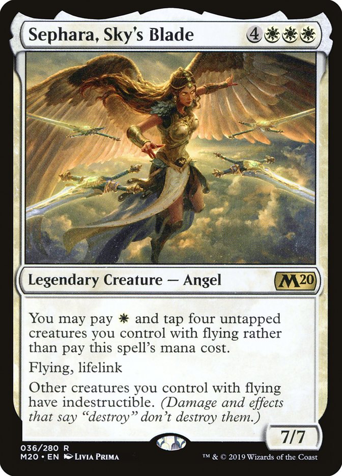 Sephara, Sky's Blade [Core Set 2020] | Gear Gaming Fayetteville