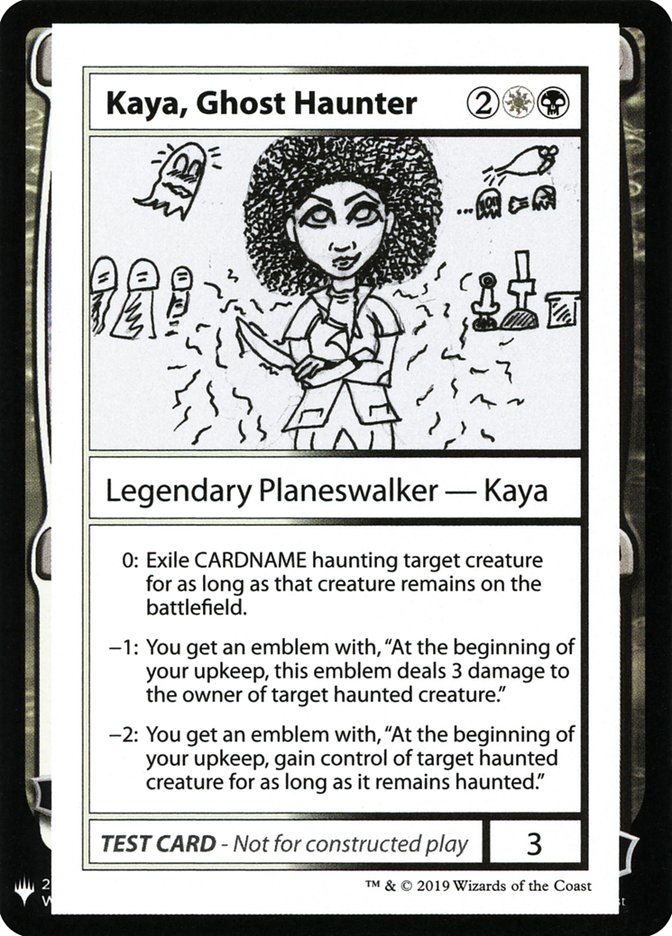 Kaya, Ghost Haunter [Mystery Booster Playtest Cards] | Gear Gaming Fayetteville