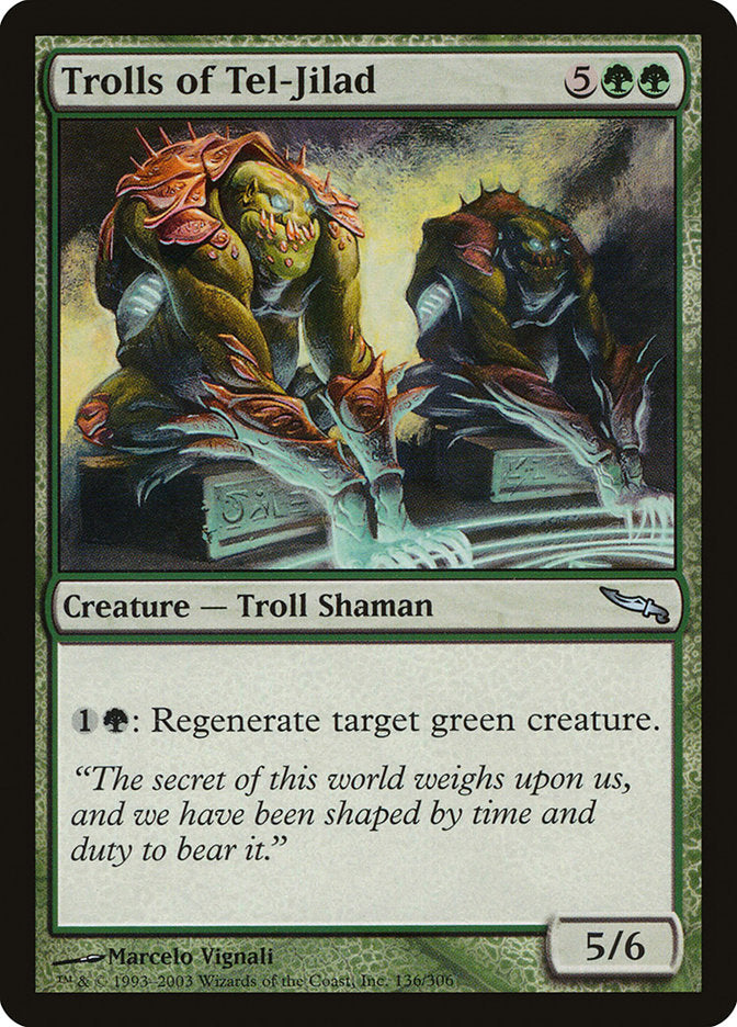 Trolls of Tel-Jilad [Mirrodin] | Gear Gaming Fayetteville