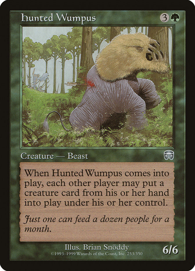 Hunted Wumpus [Mercadian Masques] | Gear Gaming Fayetteville