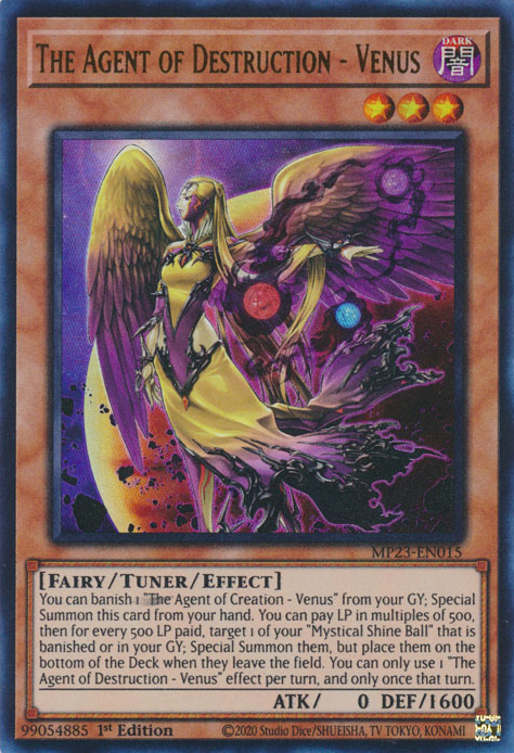 The Agent of Destruction - Venus [MP23-EN015] Ultra Rare | Gear Gaming Fayetteville