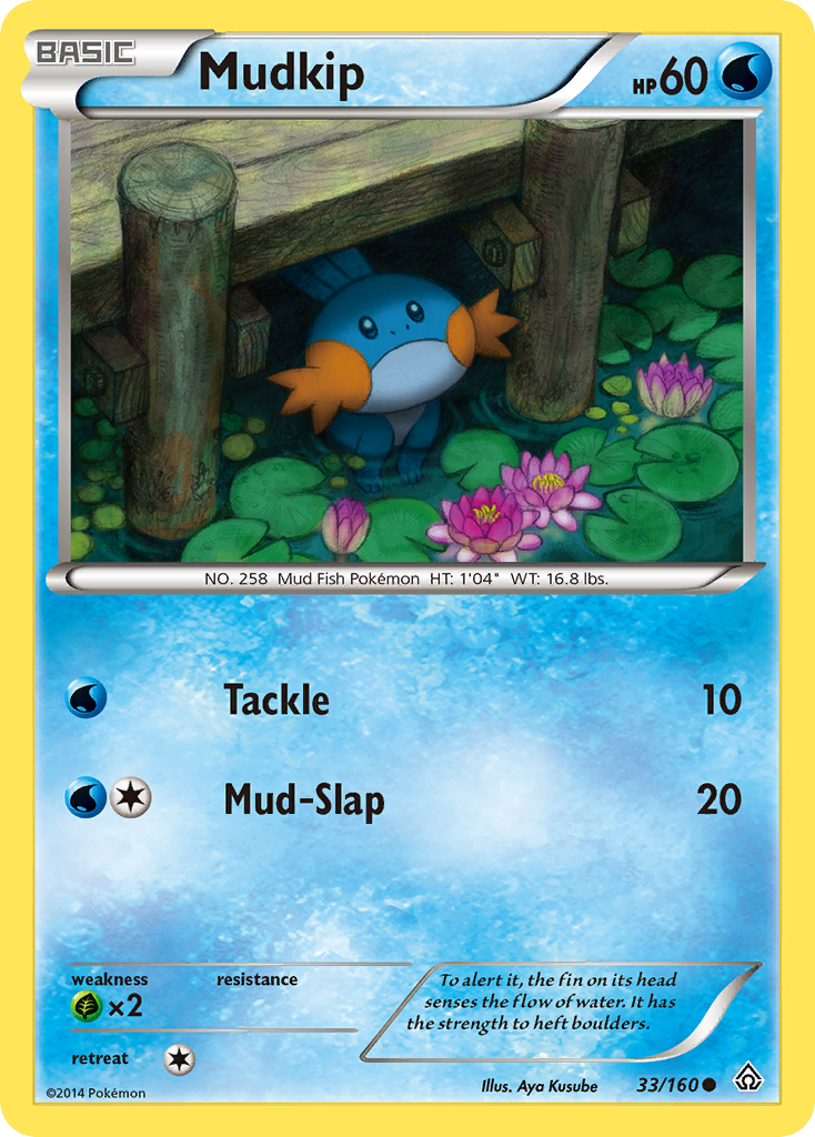 Mudkip (33/160) [XY: Primal Clash] | Gear Gaming Fayetteville