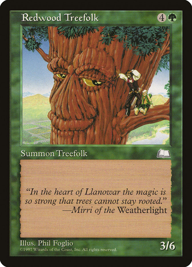 Redwood Treefolk [Weatherlight] | Gear Gaming Fayetteville