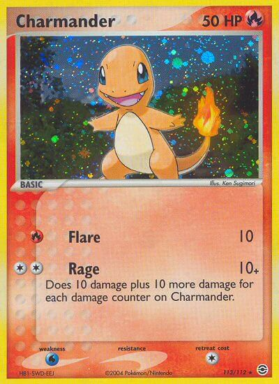 Charmander (113/112) [EX: FireRed & LeafGreen] | Gear Gaming Fayetteville