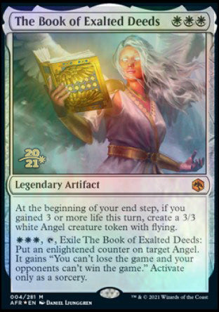 The Book of Exalted Deeds [Dungeons & Dragons: Adventures in the Forgotten Realms Prerelease Promos] | Gear Gaming Fayetteville