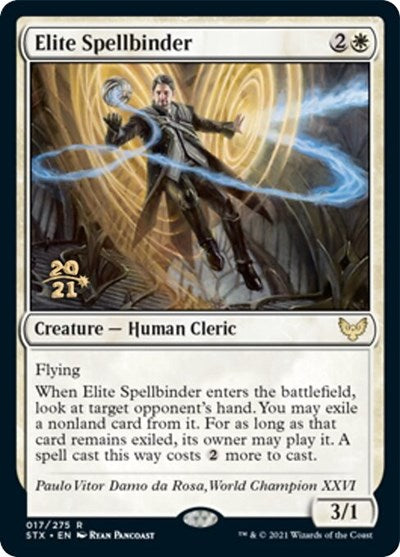 Elite Spellbinder [Strixhaven: School of Mages Prerelease Promos] | Gear Gaming Fayetteville