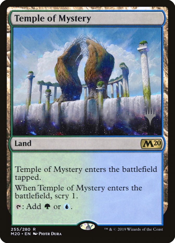 Temple of Mystery (Promo Pack) [Core Set 2020 Promos] | Gear Gaming Fayetteville
