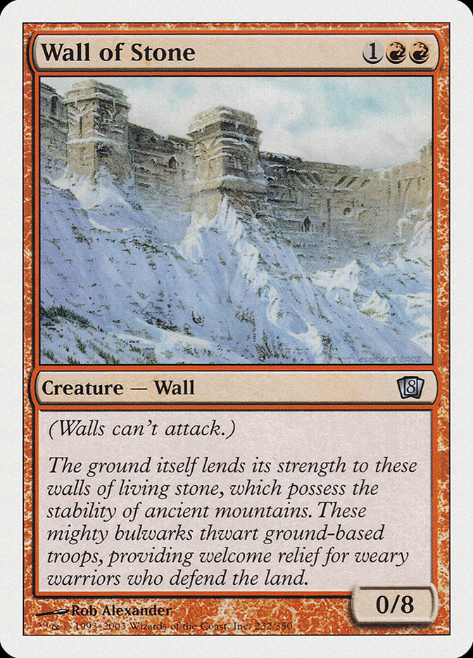 Wall of Stone [Eighth Edition] | Gear Gaming Fayetteville