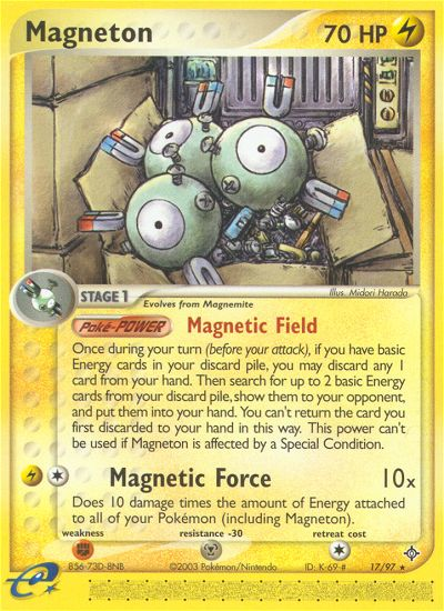 Magneton (17/97) [EX: Dragon] | Gear Gaming Fayetteville