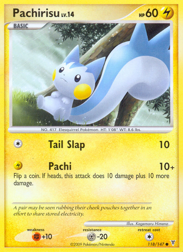 Pachirisu (118/147) [Platinum: Supreme Victors] | Gear Gaming Fayetteville