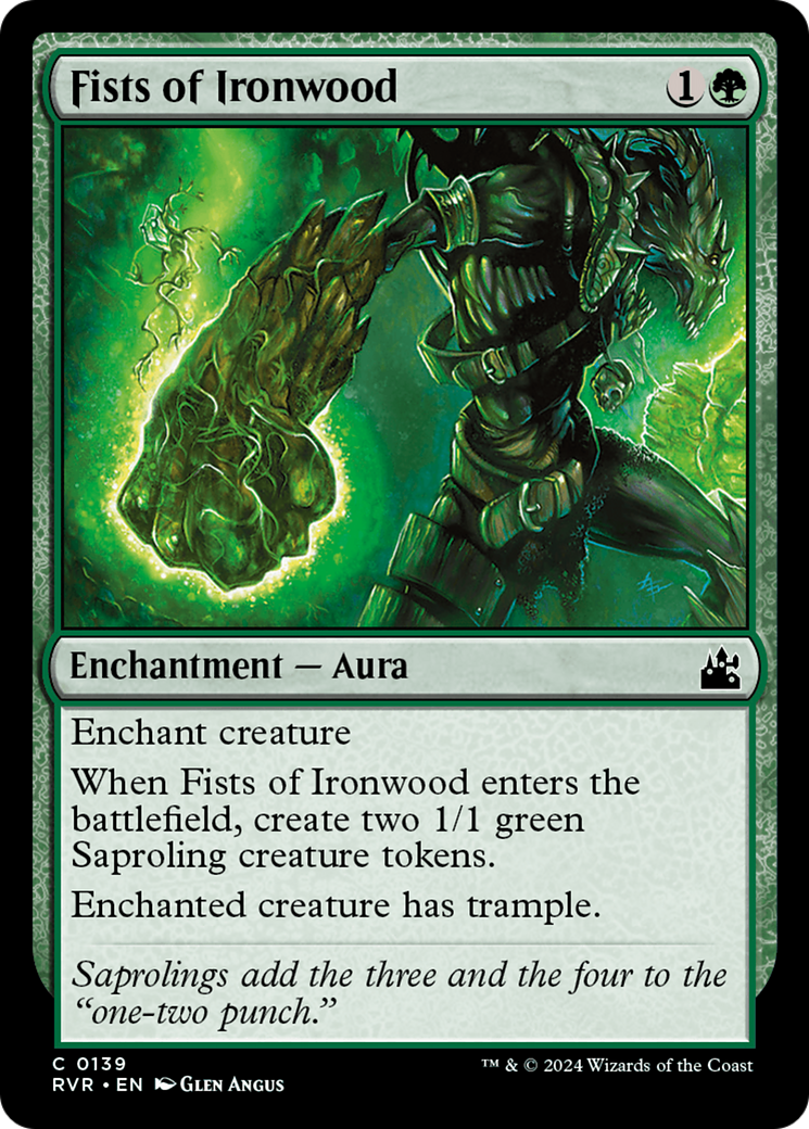 Fists of Ironwood [Ravnica Remastered] | Gear Gaming Fayetteville