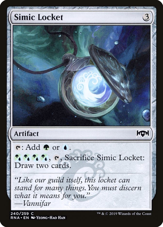 Simic Locket [Ravnica Allegiance] | Gear Gaming Fayetteville