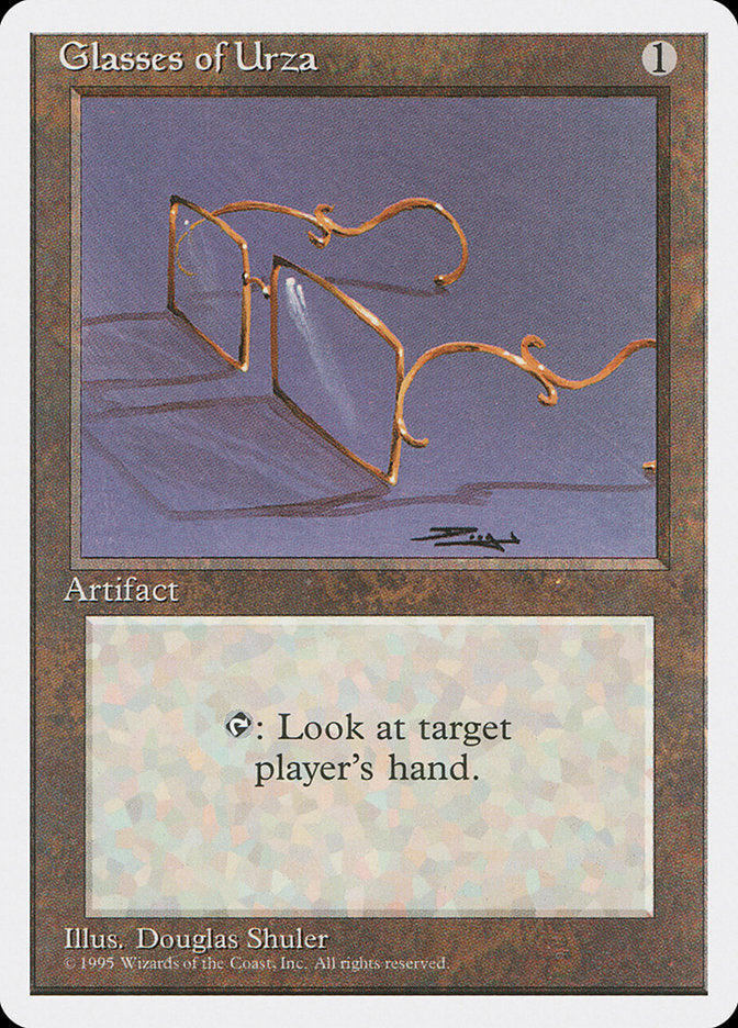 Glasses of Urza [Fourth Edition] | Gear Gaming Fayetteville