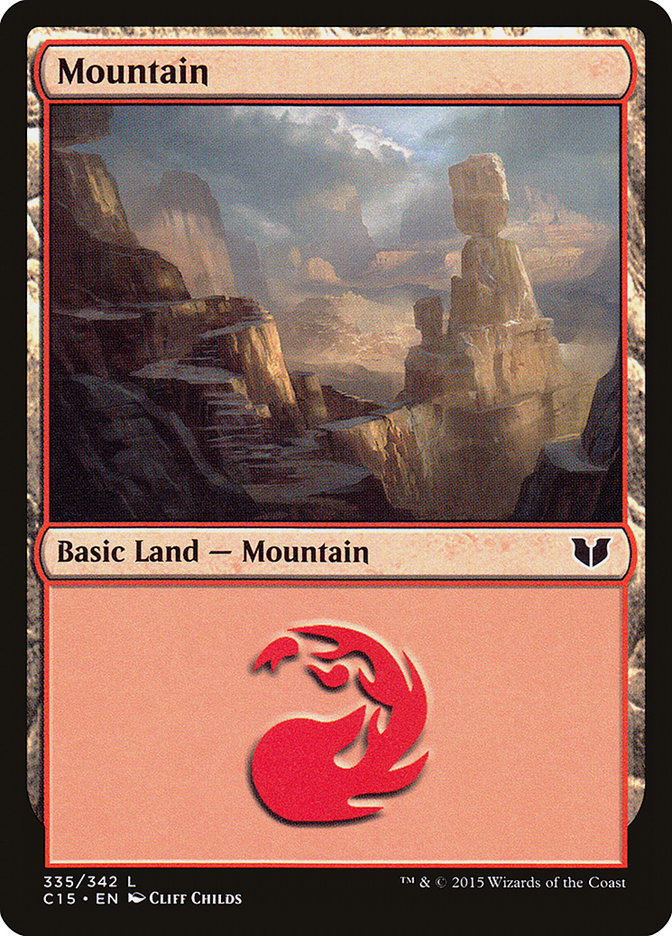 Mountain (335) [Commander 2015] | Gear Gaming Fayetteville