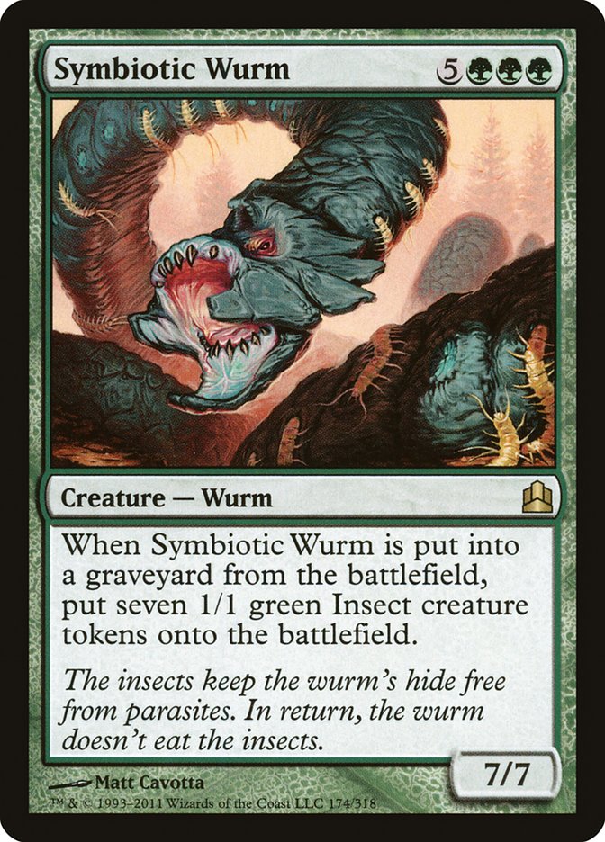 Symbiotic Wurm [Commander 2011] | Gear Gaming Fayetteville