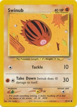 Swinub (57/64) [Neo Revelation Unlimited] | Gear Gaming Fayetteville