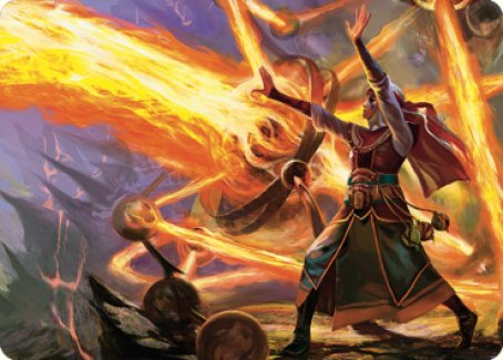 Ghitu Amplifier Art Card [Dominaria United Art Series] | Gear Gaming Fayetteville