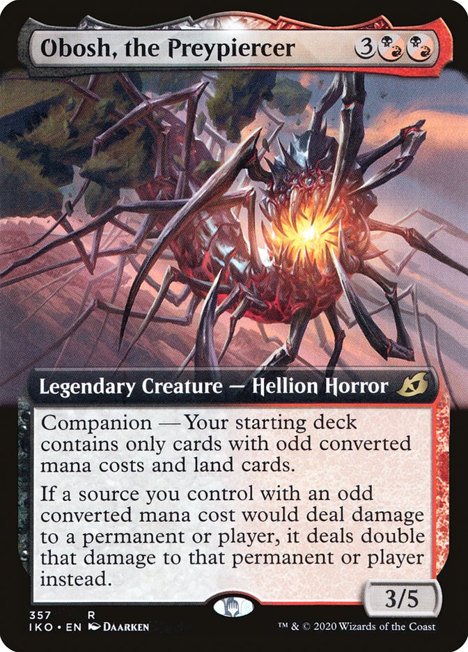 Obosh, the Preypiercer (Extended Art) [Ikoria: Lair of Behemoths] | Gear Gaming Fayetteville