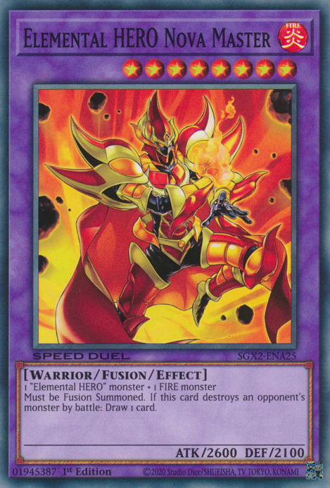 Elemental HERO Nova Master [SGX2-ENA25] Common | Gear Gaming Fayetteville